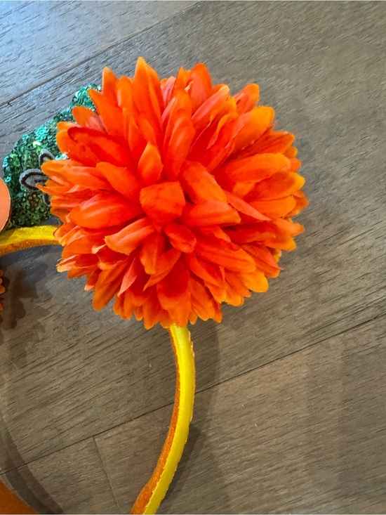 Disney Parks Epcot Flower & Garden Orange Bird Pom Pom Ears main image 4